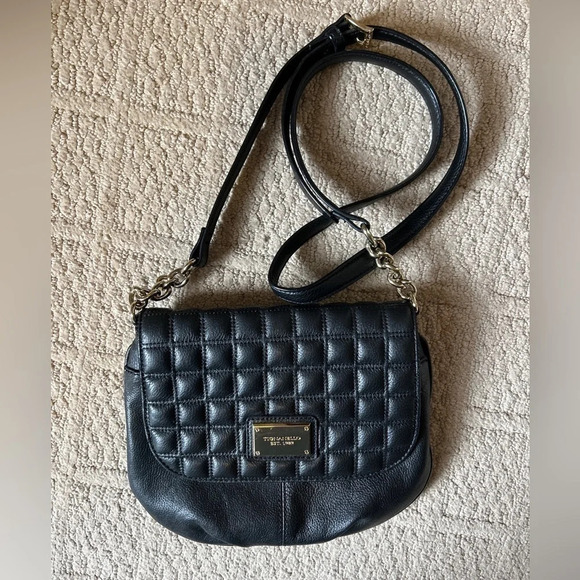 Tignanello midnight lady quilted crossbody bag - Picture 1 of 5